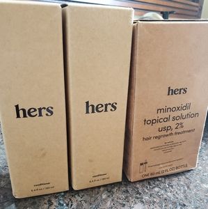Hers Conditioner (2) and Minoxidil 2% Topical Solution